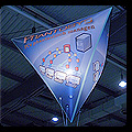 Messeballons indoor beleuchtet