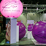 Kaltluftballon g�nstige PVC-Ballone zur Messeinatallation