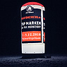 Displays&auml;ule mit Wechselbanner 7m
