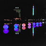 Olympiapark M&uuml;nchen, 40 LED-Ballons Funk-DMX